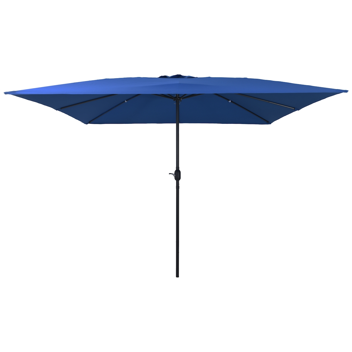 vidaXL Sonnenschirm Quadratisch 295x245 cm Azurblau Image
