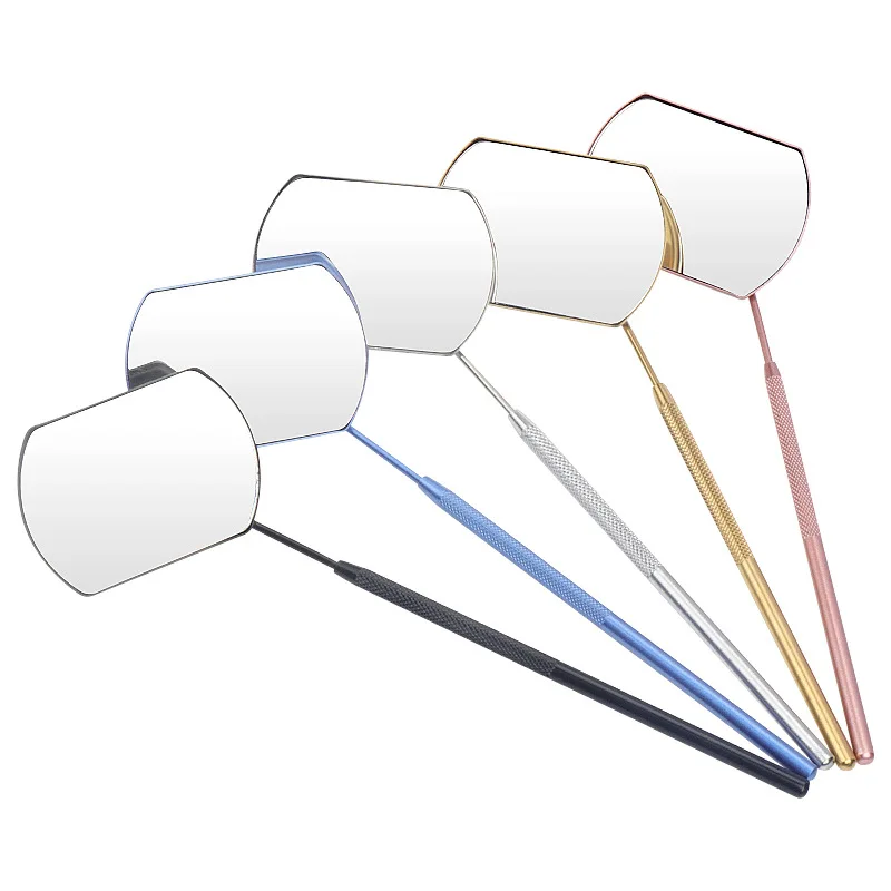 Multi-funktion Überprüfung Wimpern Verlängerung Pfropfen Spiegel Mund Oral Zähne Pflege Schönheit Frauen Lash Verlängerung Liefert Image