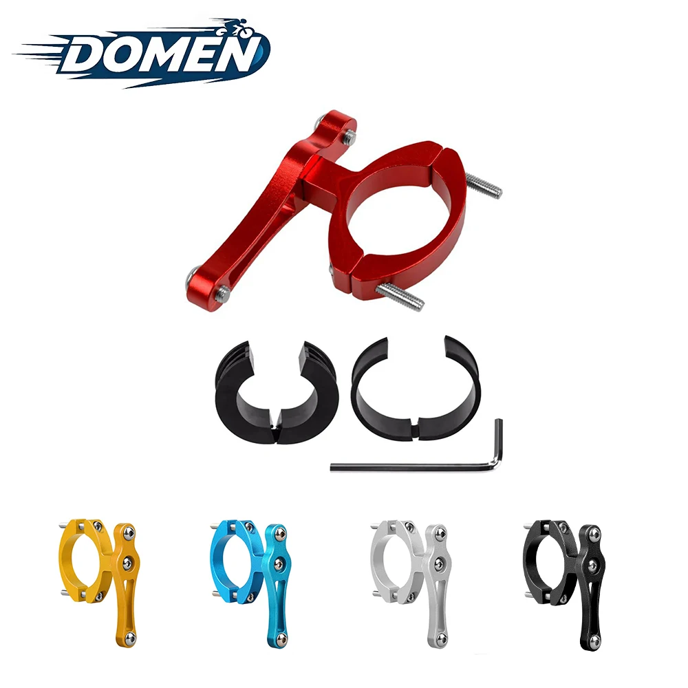 DOMEN Fahrrad Käfig Flasche Umwandlung Aluminium Legierung Rack Halterung Fahrrad Wasser Tasse Rack Halterung Clip Mount Adapter Fahrrad Zubehör Image