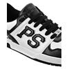Sneaker PLEIN SPORT "Sneaker", Gr. 44, Normalschaft, schwarz-weiß (0102, weiß, schwarz), Schuhe