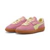 Sneaker PUMA "PALERMO", Gr. 38,5, poised pink, gold moon, Leder, unifarben, sportlich, Schuhe