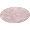 Hochflor-Teppich ESPRIT "Relaxx ESP-4150", rosa, H:25mm Ø:120cm, Kunstfaser, Teppiche, Wohnzimmer, sehr große Farbauswahl, weicher dichter Hochflor