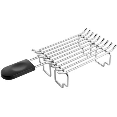 KITCHENAID Brötchen-Röstaufsatz "5KTBW22", schwarz (edelstahlfarben, schwarz), B:31,5cm H:8,5cm T:14,3cm, Küchenmaschinen-Aufsätze