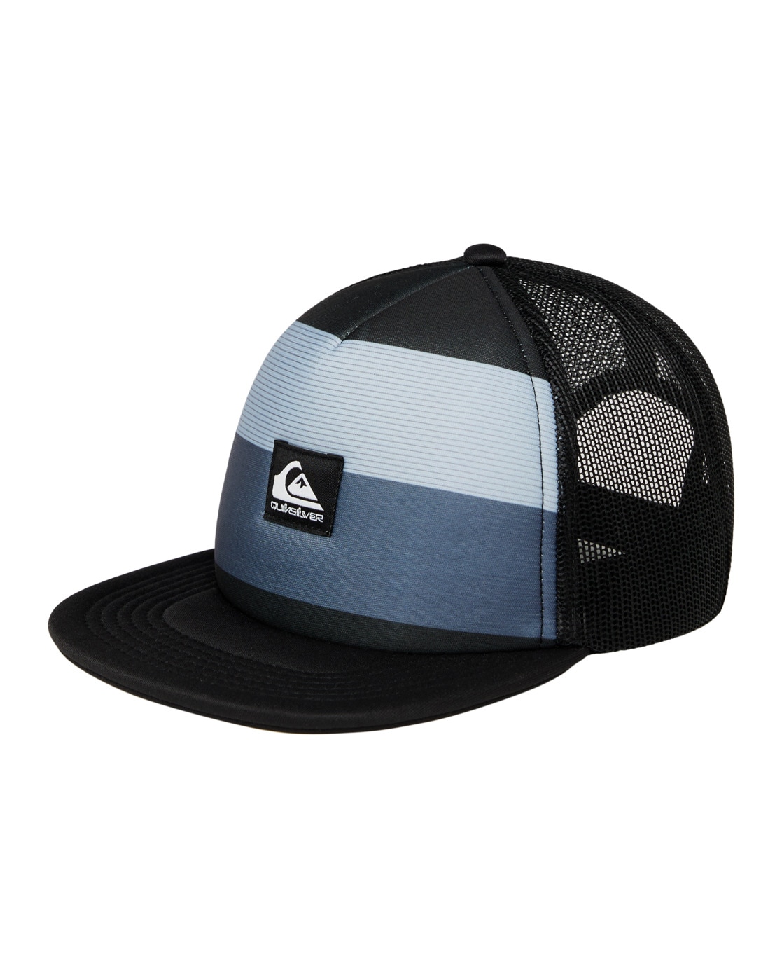 Baseball Cap QUIKSILVER "Emu Coop", Kinder, schwarz (schwarz reconnect stripe), Kunstfaser, Caps Image
