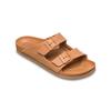 Sandale QUIKSILVER "Embark", Gr. 12(45), gelb (spicy mustard), Obermaterial: Synthetikmaterial / Außensohle: EVA, Schuhe