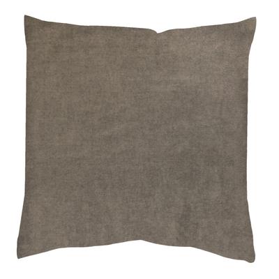 Kissenhülle HOME WOHNIDEEN "ELMER" Gr. 1, grau (taupe), B:40cm L:40cm, Polyester, Polyester, Kissenbezüge Image