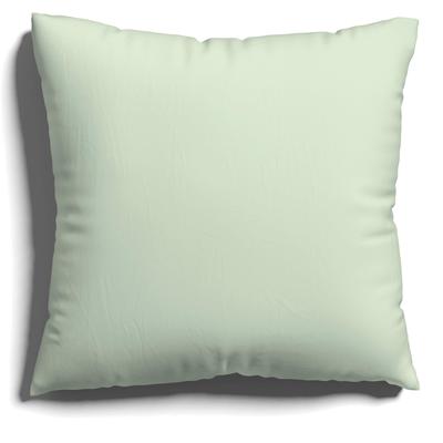 Kissenbezug SCHLAFGUT "EASY Jersey", grün (grün light), B:80cm L:80cm, Jersey, Obermaterial: 100% Baumwolle, Kissenbezüge, Kissenhülle mit Reißverschluss, weich und saugfähig, Kissenbezug Image