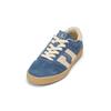 Sneaker MARC O'POLO "mit Teddyfell-Akzenten", Damen, Gr. 42, schwarz cloudless blau, beige, Obermaterial: 55% Leder (Rind), 45% Polyurethan, unifarben, Schuhe