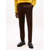 Chinohose TOMMY HILFIGER "CORE HARLEM ESSENTIAL TWILL", Herren, Gr. 34, Länge 32, braun (schwarz braun), Twill, Obermaterial: 97% Baumwolle, 3% Elasthan, casual, relaxed fit, Hosen, relaxed, basic, schlichtes Design
