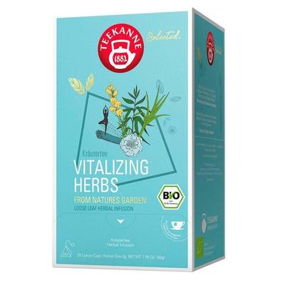 TEEKANNE Bio-Tee »Bio Luxury Cup Vitalizing Herbs« 25 Portionen Image