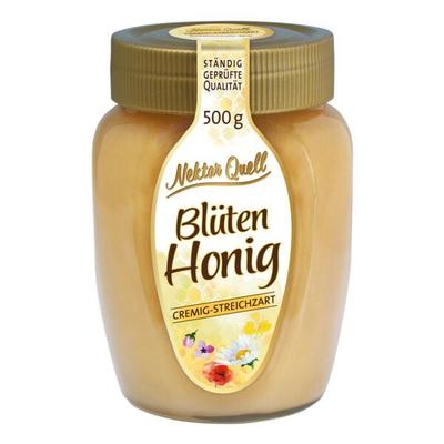 Nektar Quell Blütenhonig »Nektarquell« cremig 500 g gelb