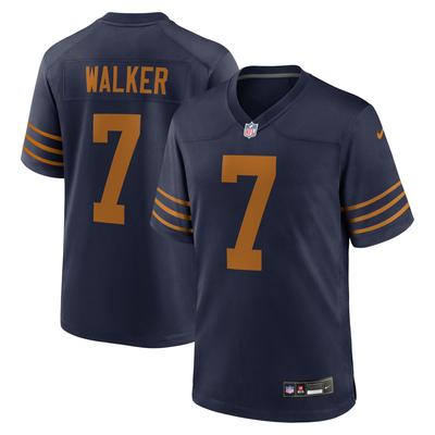 Green Bay Packers Nike Game Ausweichtrikot - Marineblau - Quay Walker - Herren Image