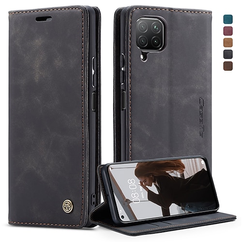 Handy Hülle Handyhüllen Für Huawei P40 P30 P20 Mate 20 Pro Brieftaschenhülle Flip-Cover Ständer Stoßfest TPU PU-Leder Image