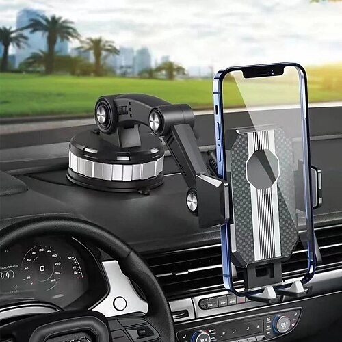 Super-Adsorptions-Telefonhalter, Auto-Armaturenbrett-Halterung mit Saugnapf, universeller, kreativer Navigationsständer, verstellbare Windschutzscheiben-Telefonhalterung für GPS-Smartphone Image