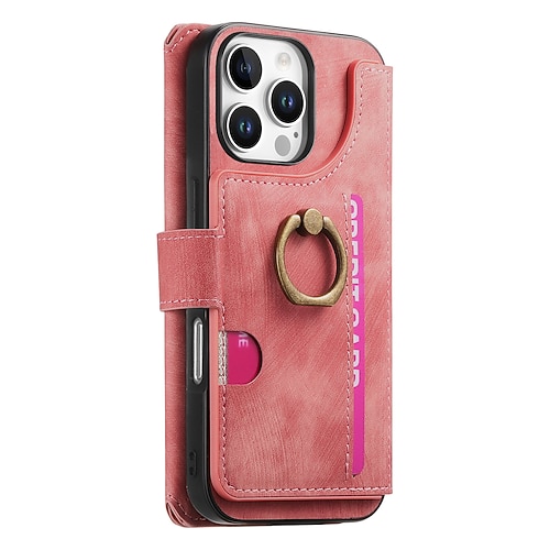 Handy Hülle Handyhüllen Für iPhone 17 Pro Max 17 Air 16 Pro Max Plus 16 16 Plus 16 Pro 15 15 Pro Max 15 14 Pro Max Plus 13 Pro Max Brieftaschenhülle Reisverschluss Ständer Kartenfach Retro TPU Nylon