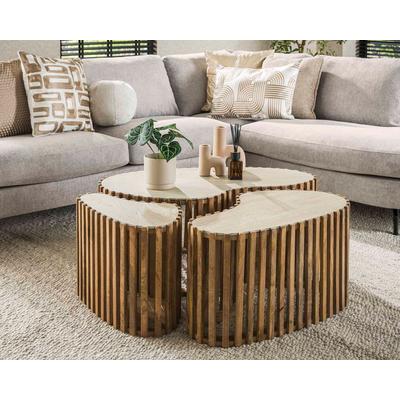 designline »Nuovo« Couchtisch 3er-Set organisch Image