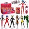 Miraculous Joaninha Blind Box Casuale Anime Action Figure Set Bellissimi giocattoli da collezione per bambini Decorazione di giocattoli per le vacanze
