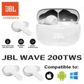JBL WAVE 200TWS Auricolari wireless Vero auricolare JBL W200 tws Auricolari Bluetooth 5.0 Cuffie sportive con microfono Versione HK