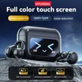 Nuove cuffie Bluetooth wireless clip-on con traduzione intelligente AI Cuffie audio wireless audio con touch screen futuro audiovisivo