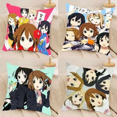 K-ON Kissenbezug, abnehmbarer, waschbarer Kissenbezug – ganzjähriges, weiches Leinen Image