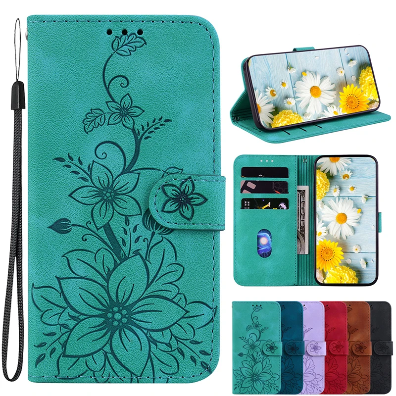 Magnetische Leder-Handyhülle für Infinix Zero 30 40 4G 5G Zero 20 Zero 8 Zero X Pro X NEO GT 20 Pro 5G Flip-Cover Wallet Case Image