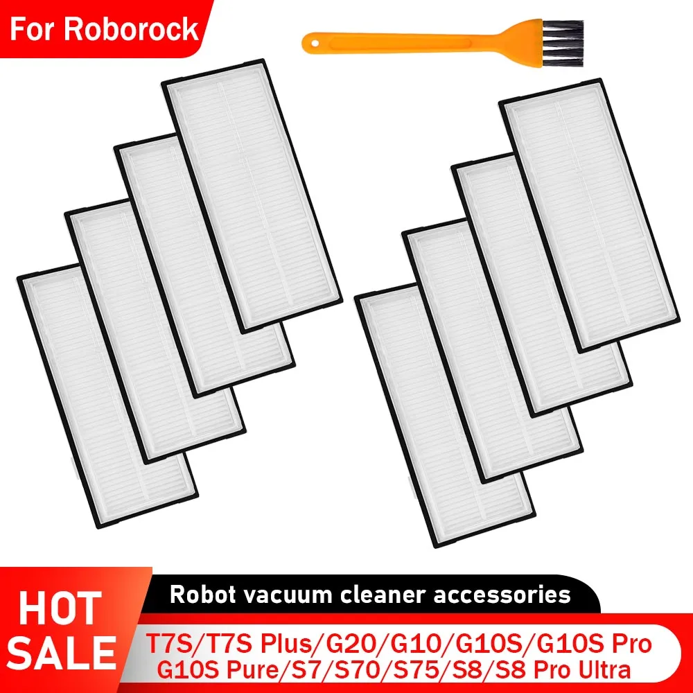 HEPA-Filter für Roborock G10S PRO/G10S Pure/G20/S7/S7 MaxV Ultra/S8/S8 Pro Ultra/T7S/S70/S75 Roboter Staubsauger Zubehör Image
