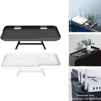 1–5 Stück verstellbarer Desktop-Ständer, faltbarer TV-Bildschirm, oberes Regal, Computer-Monitor-Box, Router, Büro, Set-Top-Box, Player-Ständer