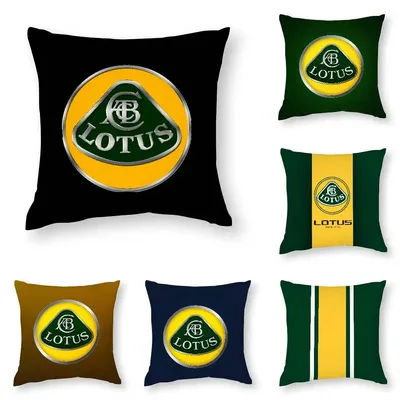 COOL L-LotusS Cars Kissenbezug, 3D-Druck, Polyesterfaser, 40 x 40 cm, für Zuhause, Sofa, Dekoration, Festival, Geschenk Image