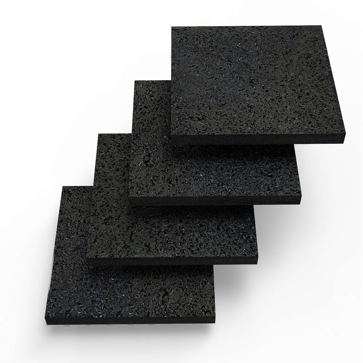 BAUHELD Schwingungsdämpfer Pads 90 x 90 x 10 mm 4 Stück Image