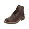 Schnürstiefelette PANTOFOLA D´ORO "Pantofola d'Oro Stiefelette Leder", Gr. 45, braun (coffee), Leder, casual, Schuhe