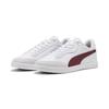 Sneaker PUMA "VIKKY STAR OG", Gr. 42, puma weiß, ruby shimmer, silber mist, Leder, unifarben, sportlich, Schuhe