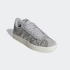 Sneaker ADIDAS SPORTSWEAR "VL COURT 3.0", Gr. 43, grau two, silber metallic, sanftes weiß, Leder, Textil, sportlich, Schuhe, Design auf den Spuren des adidas Samba