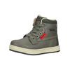 Schnürstiefelette KICKERS "Kickers Stiefelette Lederimitat", Kinder, Gr. 30, grün (khaki), Lederimitat, casual, Schuhe