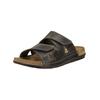 Pantolette ROHDE "Rohde Pantoletten Leder", Herren, Gr. 42, grün (olive), Leder, casual, Schuhe