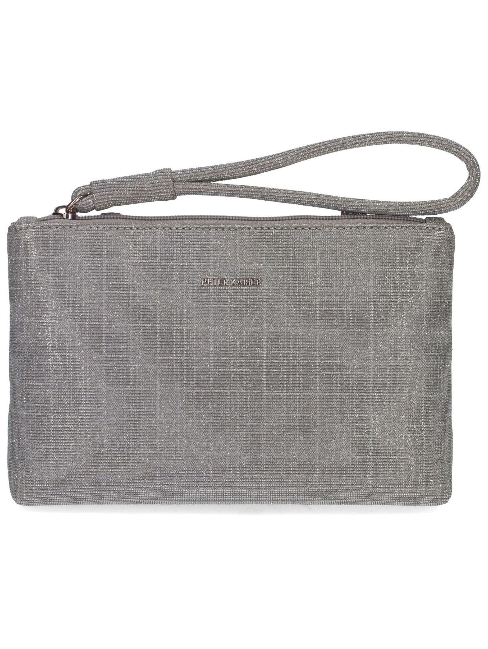 Clutch PETER KAISER "Peter Kaiser Taschen Textil", Damen, Gr. onesize, beige (sand), Textil, Taschen