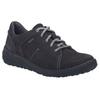 Schnürschuh JOSEF SEIBEL "Ruby 50", Damen, Gr. 40, grau (dunkelgrau), Leder, casual, Schuhe, Freizeitschuh, Komfortschuh mit TEX-Membran