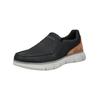 Slipper BUGATTI "bugatti Slipper Lederimitat", Herren, Gr. 42, schwarz, Lederimitat, casual, Schuhe