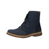 Schnürstiefelette EL NATURALISTA "El Naturalista Stiefelette Leder", Damen, Gr. 38, blau (ocean), Leder, casual, Schuhe