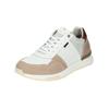Sneaker BULLBOXER "Bullboxer Sneaker Leder", Herren, Gr. 44, weiß, Leder, casual, Schuhe