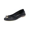 Ballerina SCAPA "scapa Ballerinas Leder", Damen, Gr. 37, blau, Leder, casual, Schuhe