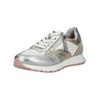 Sneaker GABOR COMFORT "Gabor Comfort Sneaker Nappaleder", Damen, Gr. 38,5, silber, Nappaleder, casual, Schuhe