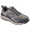 Sneaker SKECHERS "SKECHERS D'LUX PRO", Herren, Gr. 47,5, bunt (taupe, multi), Leder, sportlich, Schuhe, Schnürschuh mit rutschhemmender Goodyear Laufsohle