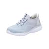 Sneaker RIEKER "Rieker Sneaker Textil", Damen, Gr. 38, lila (lila, blau), Textil, casual, Schuhe