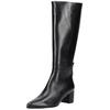 Stiefel HÖGL "Högl Stiefel Leder", Damen, Gr. 41, schwarz, Leder, casual, Schuhe