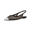 Ballerina STEVE MADDEN "STEVE MADDEN Ballerinas Leder/Textil", Damen, Gr. 39, schwarz, Leder, Textil, casual, Schuhe