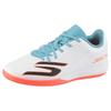 Fußballschuh SKECHERS "JR YOUTH IC, Skechers Skx_2 Jr Youth Ic", Gr. 37, wtqp weiß, Lederimitat, sportlich, Schuhe, Indoor Court Schuh mit leichter Skechers Move Foam™-Dämpfung