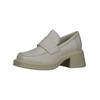 Slipper VAGABOND "Vagabond Slipper Leder", Damen, Gr. 40, weiß, Leder, casual, Schuhe
