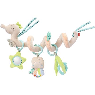 Greifspielzeug FEHN "Meereskinder, Activity-Spirale Seepferd", bunt, Greifspielzeug, KinderL:28cm, L:28cm