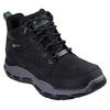 Schnürstiefel SKECHERS "RESPECTED JOHN DEERE-LANDIN", Herren, Gr. 45, schwarz, Leder, casual, Schuhe, Boots mit John Deere Collaboration
