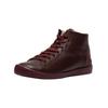 Stiefelette SOFTINOS "softinos Sneaker Leder", Damen, Gr. 40, rot (dunkelrot), Leder, casual, Schuhe